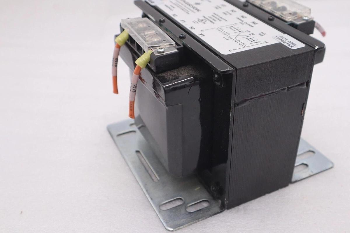 Used EMERSON E750E SBE CONTROL TRANSFORMER .75 KBA 120 X 240 60HZ STOCK 2162-A