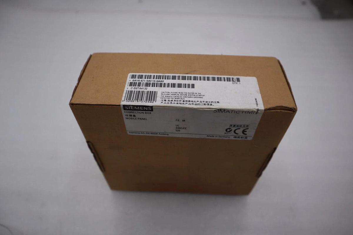 SIEMENS 6AV6671-5AE10-0AX0 / 6AV66715AE100AX0 CONNECTION BOX NEW SEALED #4434A