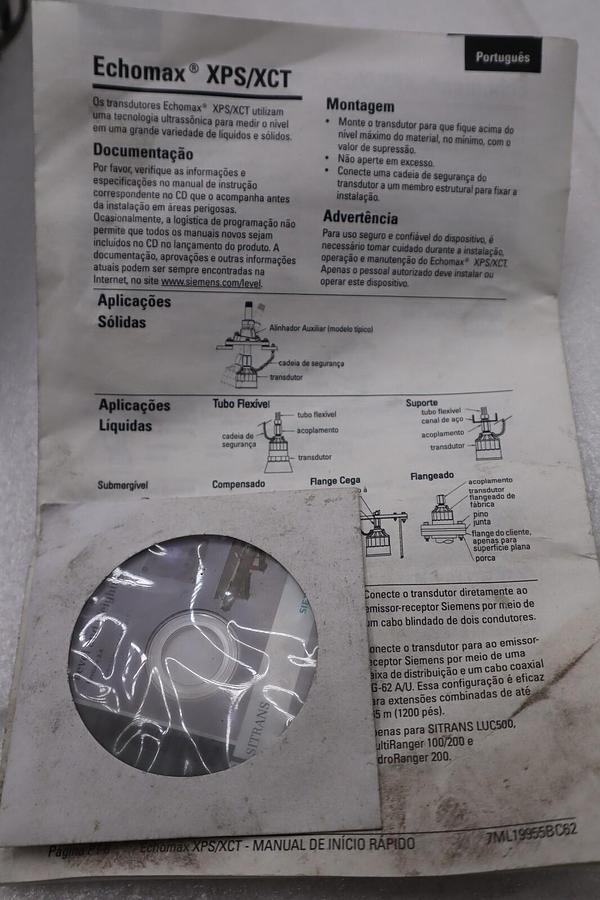 Used SIEMENS MILLTRONICS Echomax XPS-30 Ultrasonic Transducer NEW WITH BOX STOCK H815
