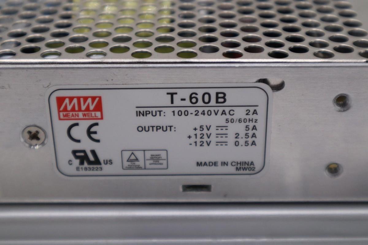 Used NEW OPEN BOX Mean Well Power Supply Part No. T-60B STOCK H1415