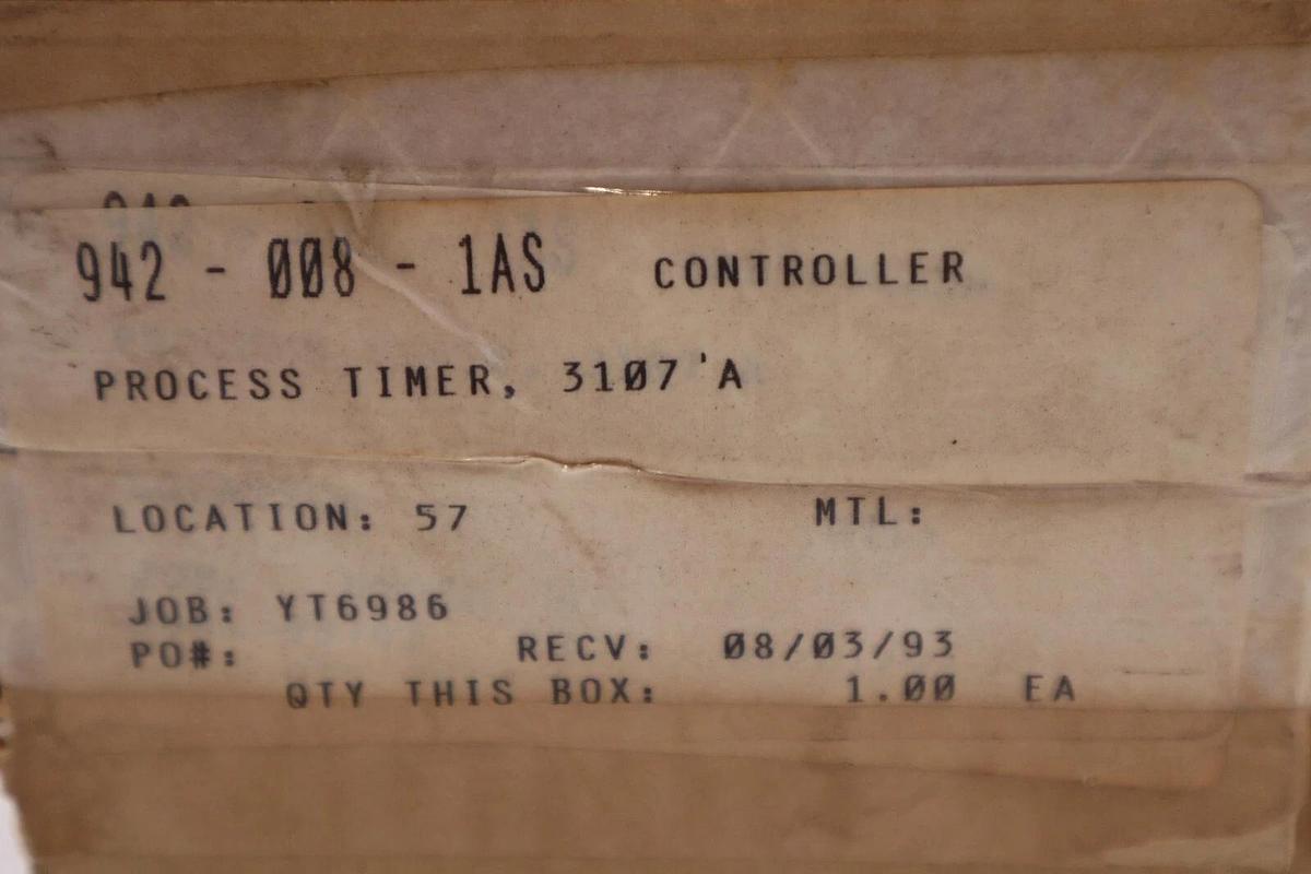 Used Santa clara Process Timer Controller 3107 A 942-008-1AS 583-057-1A #2776