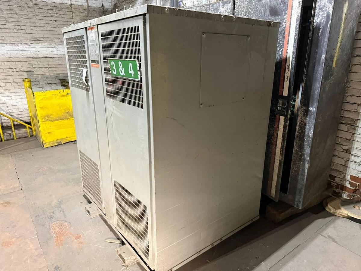 Used 750 kVA REX Manufacturing DRY TYPE Transformer HV 575V LV 480/277V