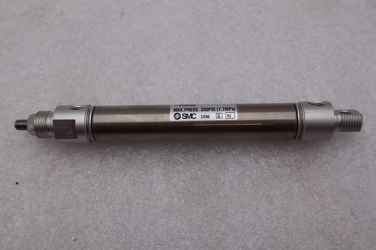 Used SMC NCMC075-0300-X155US  Air Cylinder Pneumatic #1404-A