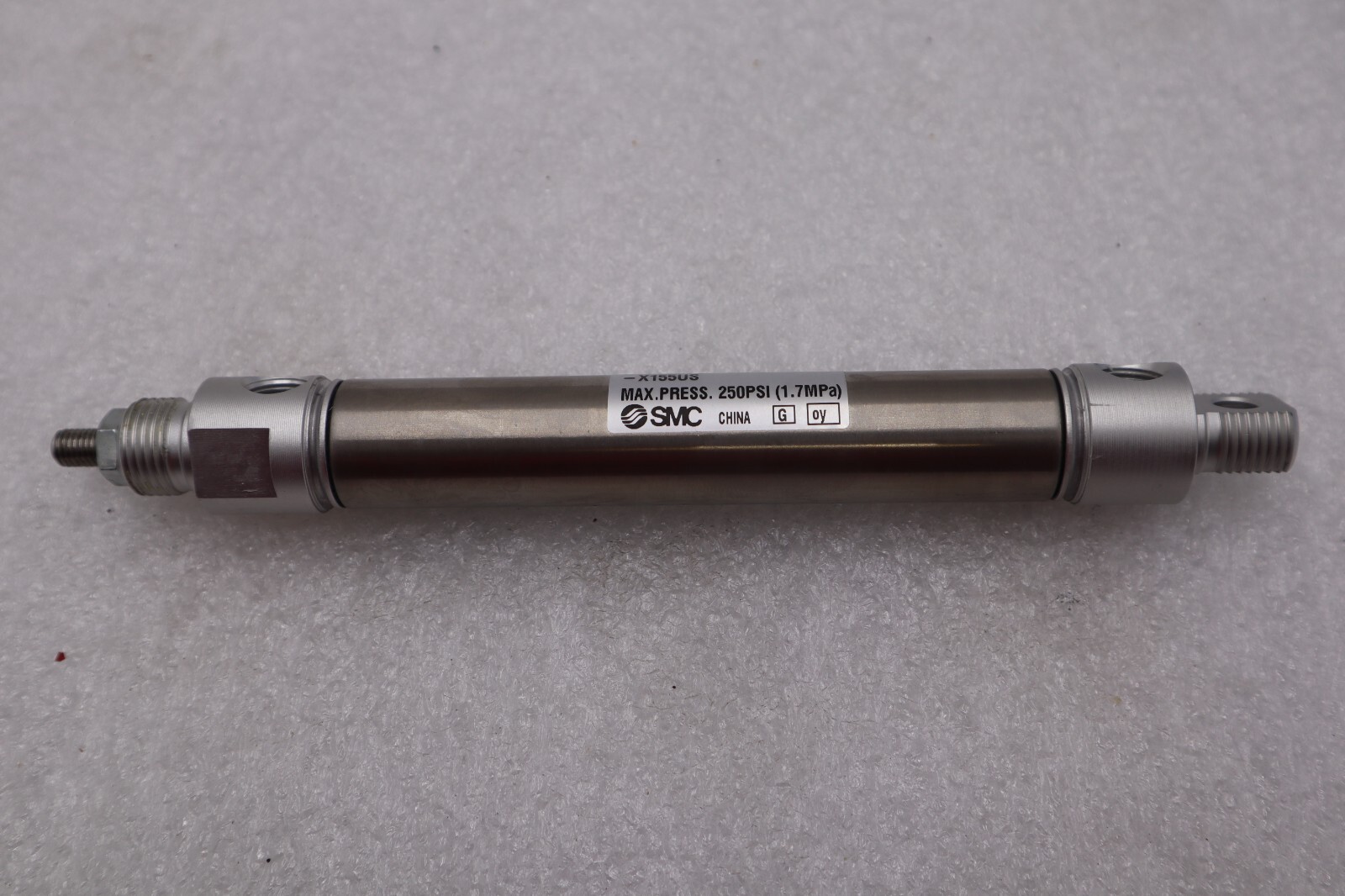 Used SMC NCMC075-0300-X155US  Air Cylinder Pneumatic #1404-A