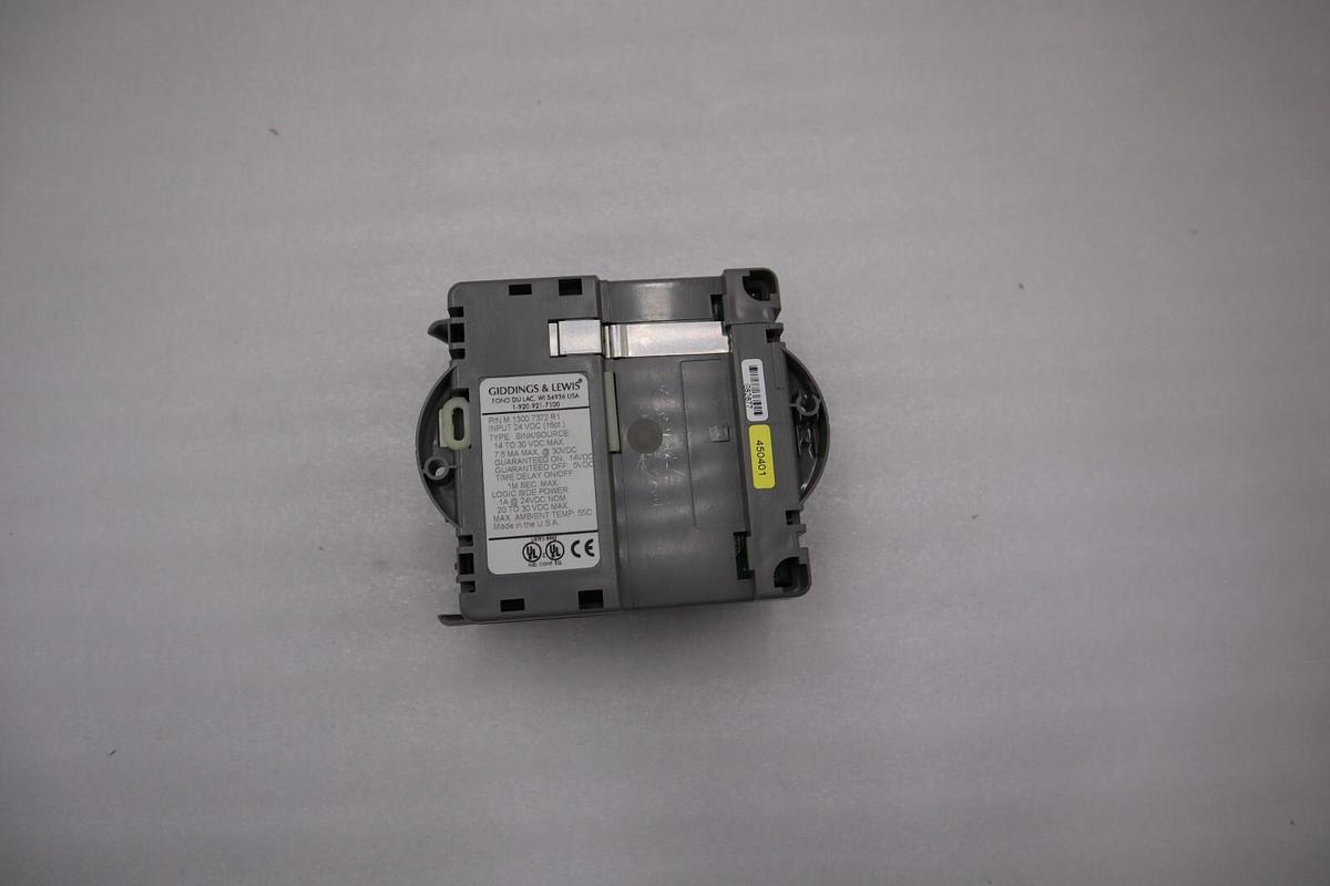 Used Giddings & Lewis M.1300.7372 R1 Input Module 24VDC SINK/SOURCE STOCK 5162A