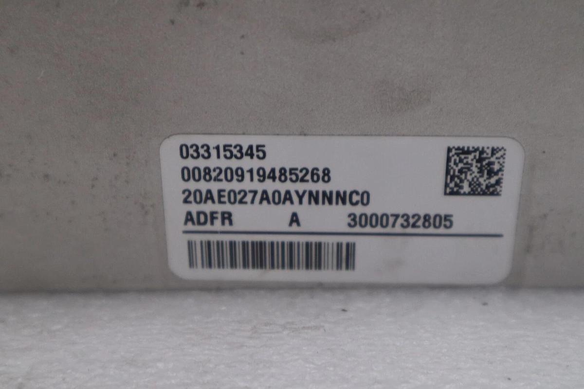Used 25 HP Allen-Bradley 20AE027A0AYNNNC0 Series A Drive 25HP 3Ph 0-600V STOCK 1806B