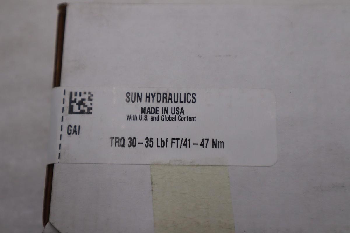 Sun Hydraulics Trq 30-35 Lbf Ft/41-47 Nm - NEW IN BOX - STOCK GF326A