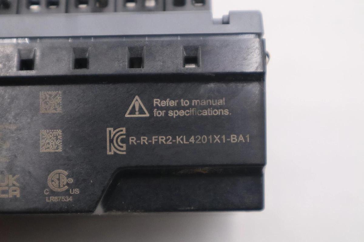 Used Emerson DeltaV KL4201X1-BA1 CHARM BASEPLATE USED UNIT STOCK 2916A