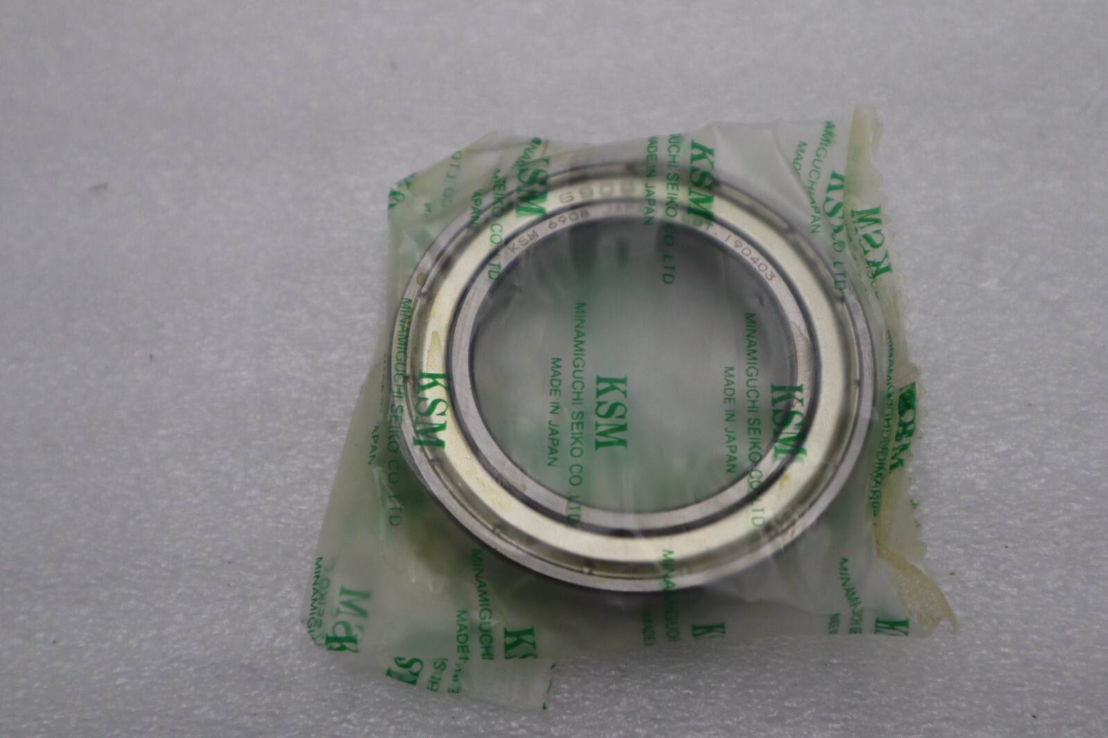 Used NEW OPEN BOX 6908 ZZ - KSM - BEARING STOCK L-55-C