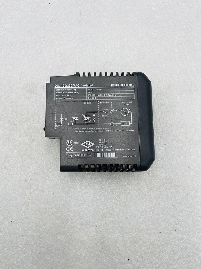 Used EMERSON DELTAV KJ3001X1-BH1 120/230VAC NSNP #K-2619