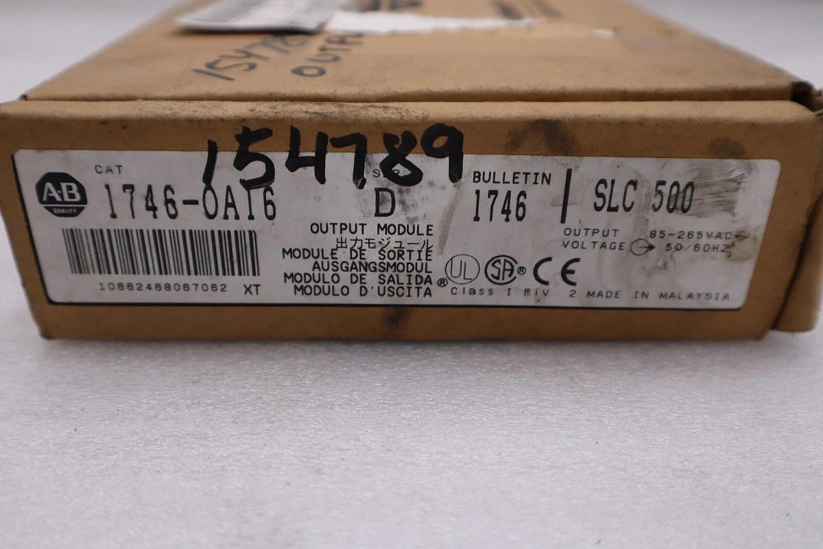NEW Allen Bradley 1746-OB16/D SLC 500 16-Channel 24VDC Output Module STOCK H455