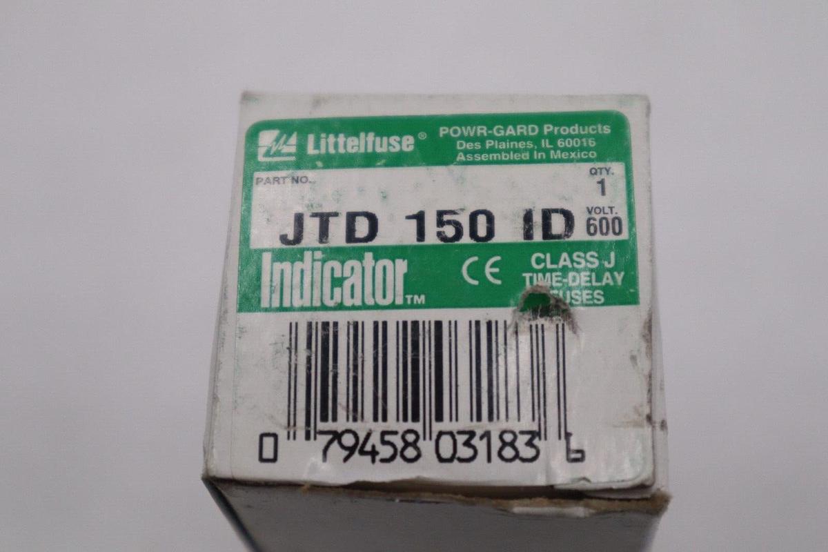 Used NEW OPEN BOX Littelfuse JTD-150-ID Fuse STOCK 5839