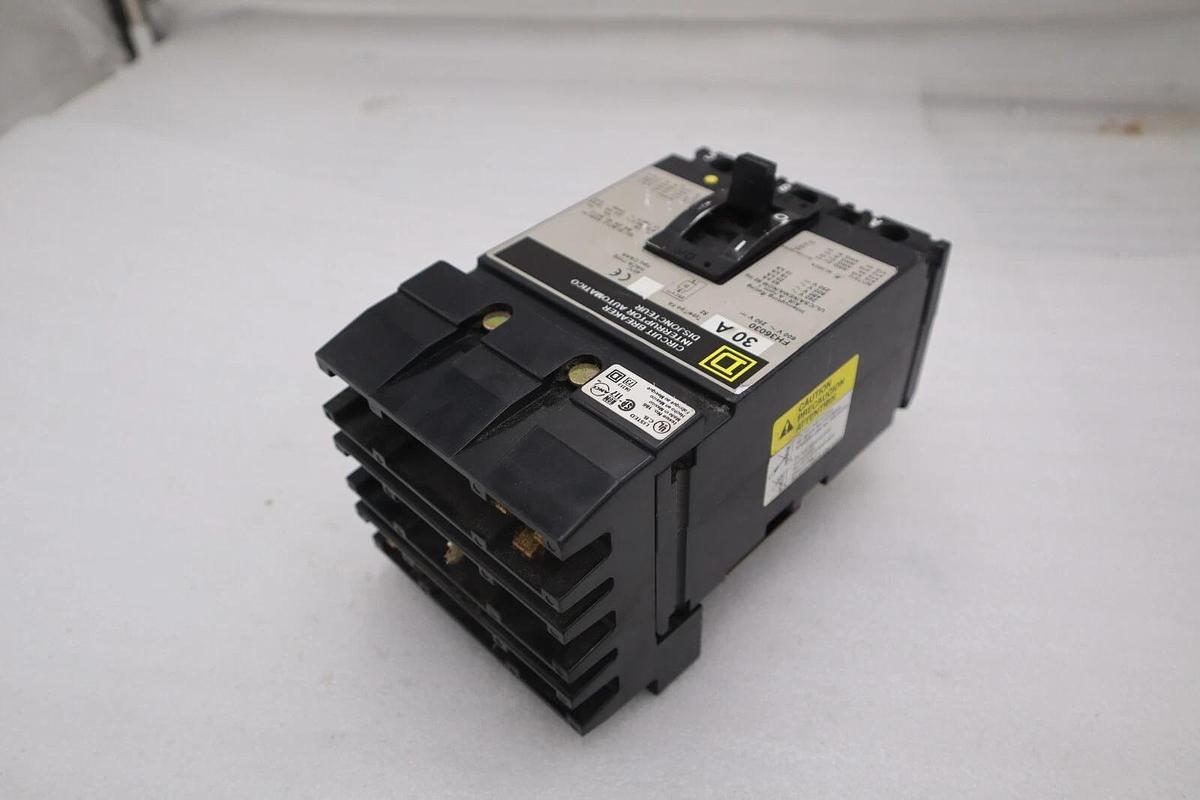 Square D FH36030 I-Line Circuit Breaker 600V 3P 3PH 30 AMP STOCK H167