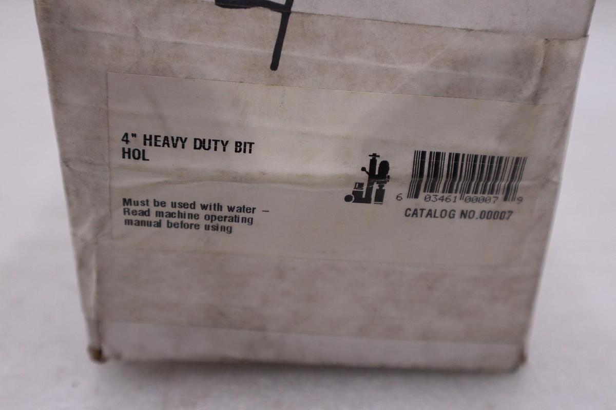 NEW Diamond Products 00007 4 in. Heavy Duty Orange Core Bore Bit STK GF215A