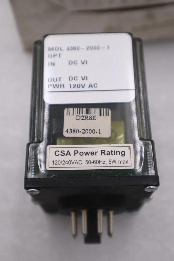 NEW OPEN BOX Action PAK 4380-2000-1 Signal Conditioner STK 5538CC