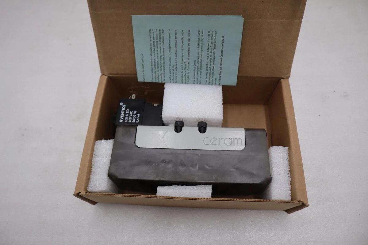 Used Rexroth R432006124 Ceram Valve Size - 2 Solenoid Valve NEW STOCK GF-58A