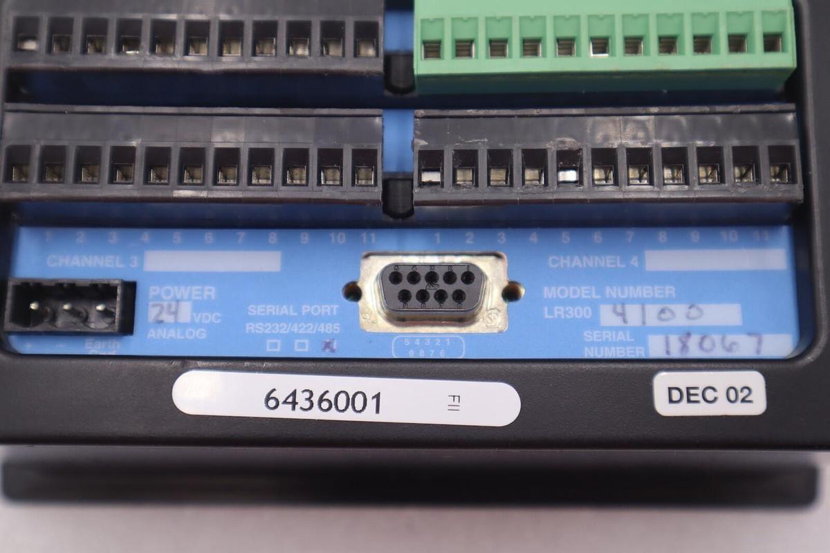 Used NEW Span LR300-4100 controller 24 vdc 4 channel with display STOCK K-1781