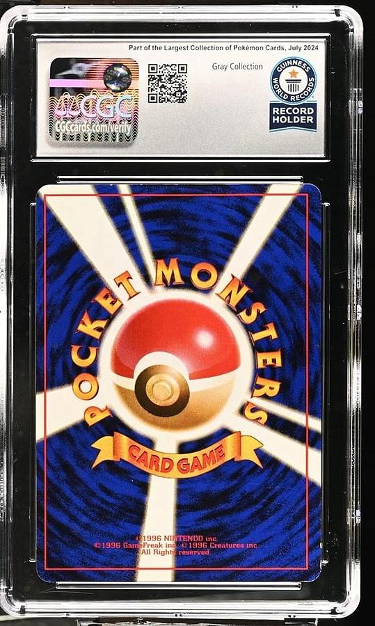 Used 1996 Pokemon Japanese Basic Doduo #84 Base Set CGC WORLD RECORD SLAB 1/1