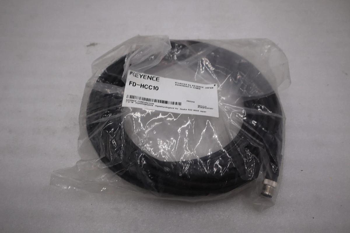 Used KEYENCE FD-HCC10 Clamp‑On Flow Sensor Cable - STOCK 1869CC
