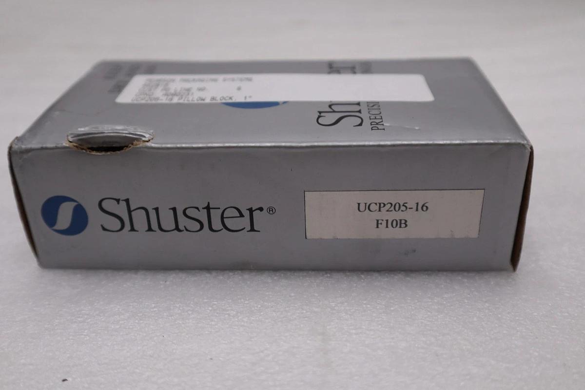 Used NEW Shuster UCP205-16. Pillow Block STOCK H884A