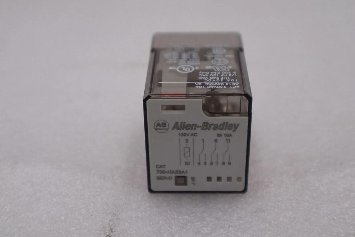 LOT OF 2 NEW OPEN BOX AB ALLEN BRADLEY 700-HA33A1 RELAY STOCK K-3395