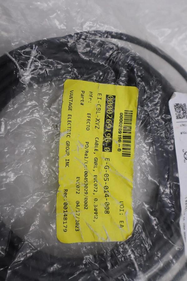 Used NEW IFM EVC072 Female Cordset ADOGH050MSS001005 STOCK G960A