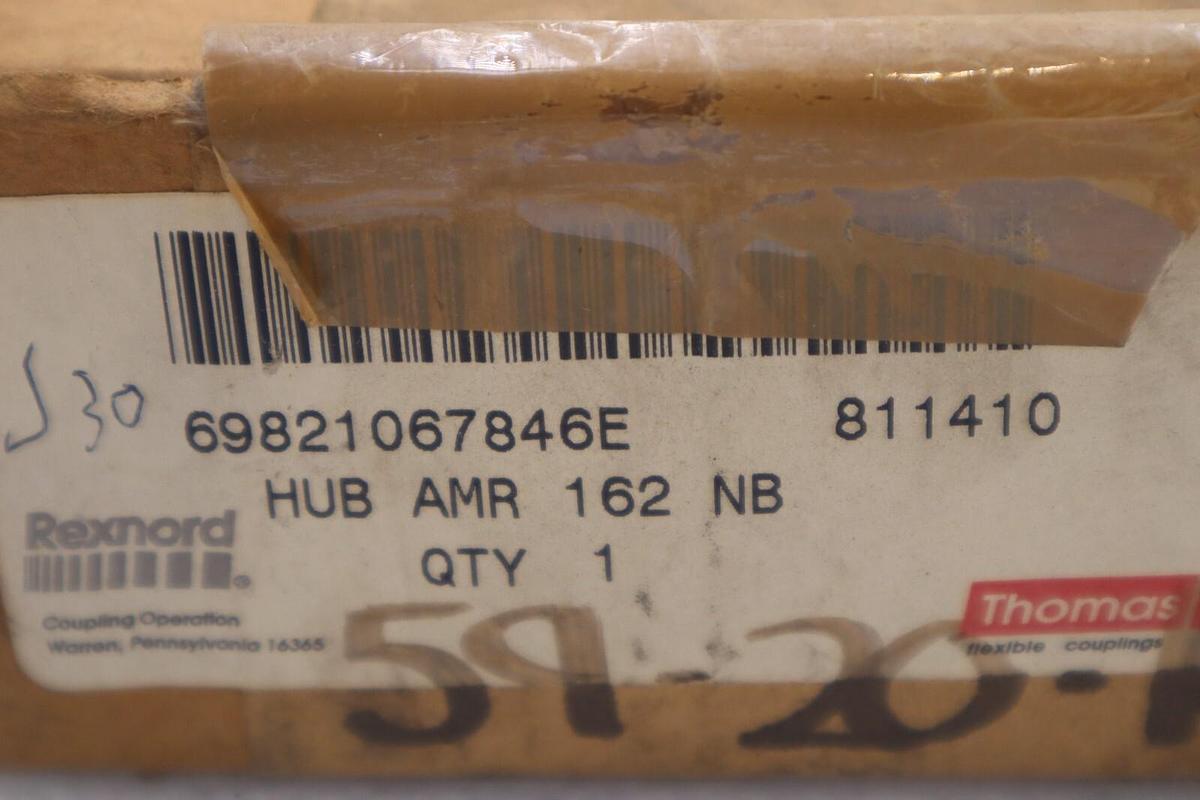 Used NEW REXNORD 811410 HUB AMR 162 COUPLING 1-1/2" STOCK B-872