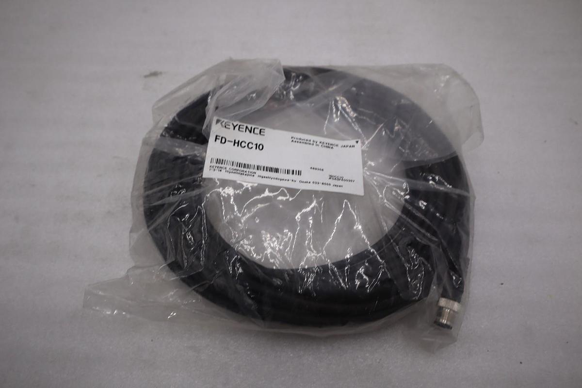 KEYENCE FD-HCC10 Clamp‑On Flow Sensor Cable - STOCK 1869CC