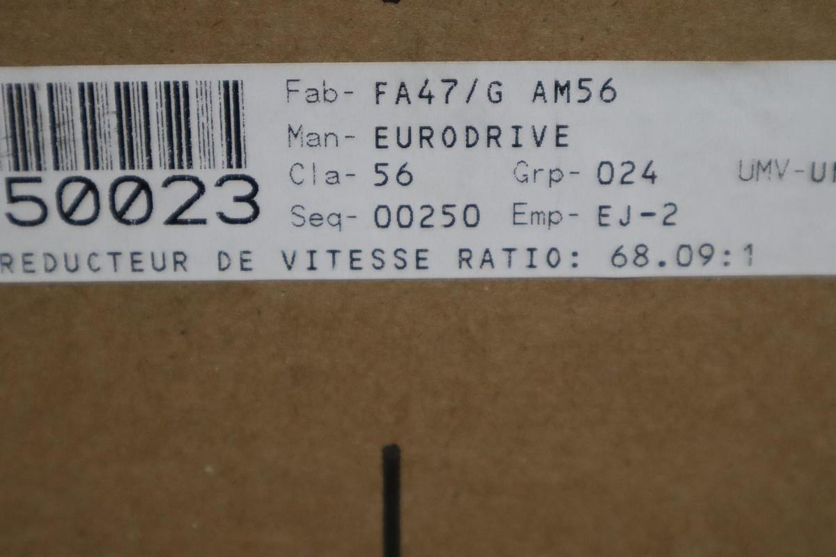 NEW SEW EURODRIVE FA47/G AM56 GEAR REDUCER 150.06:1 - STOCK SGF113
