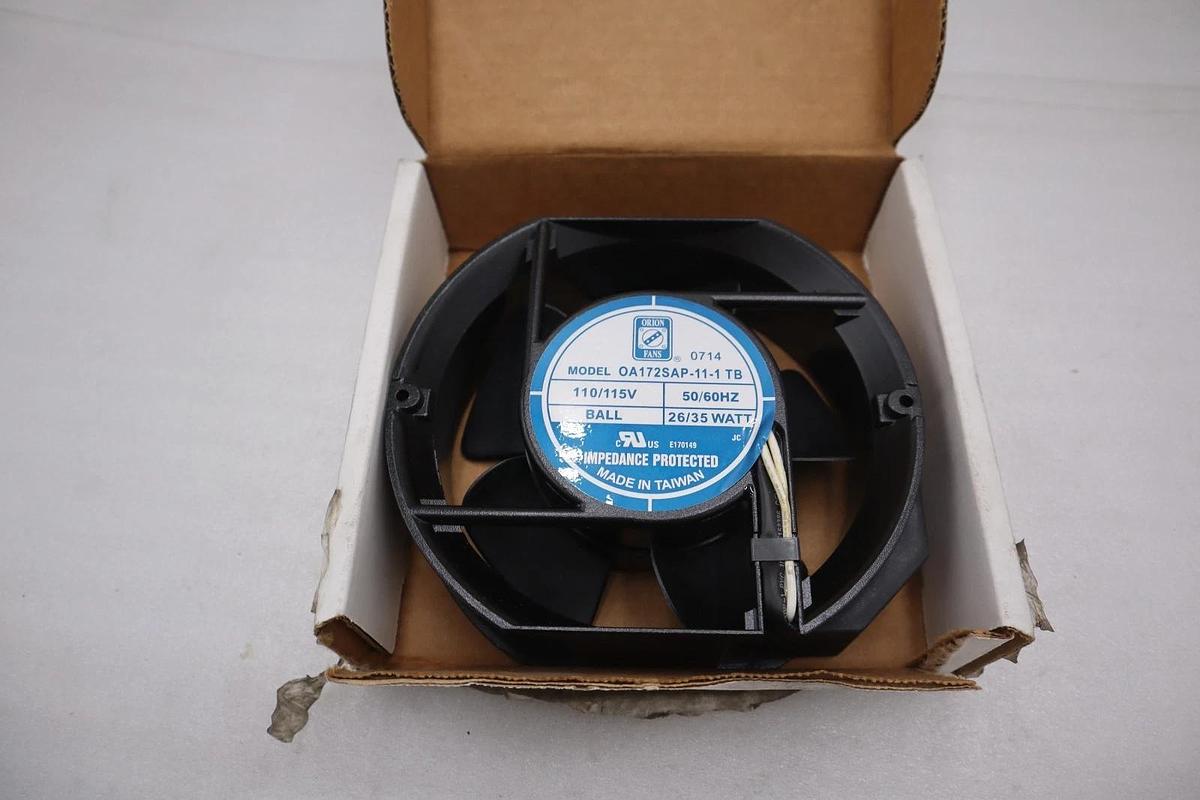 Used Orion Fans OA172SAP-11-1TB FAN AC 172X51 115V BALL 235CFM - STOCK GF27A
