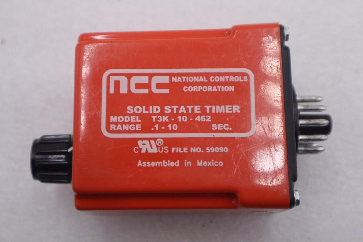 Used NCC T3K-10-462 Solid State Timer STOCK K-2799