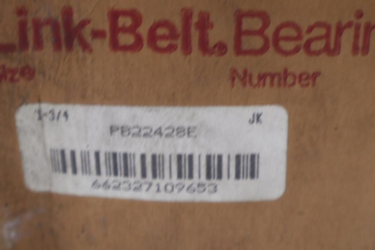 Used Rexnord PB22428E (Link-Belt) Pillow Block Bearing STOCK #2958-C