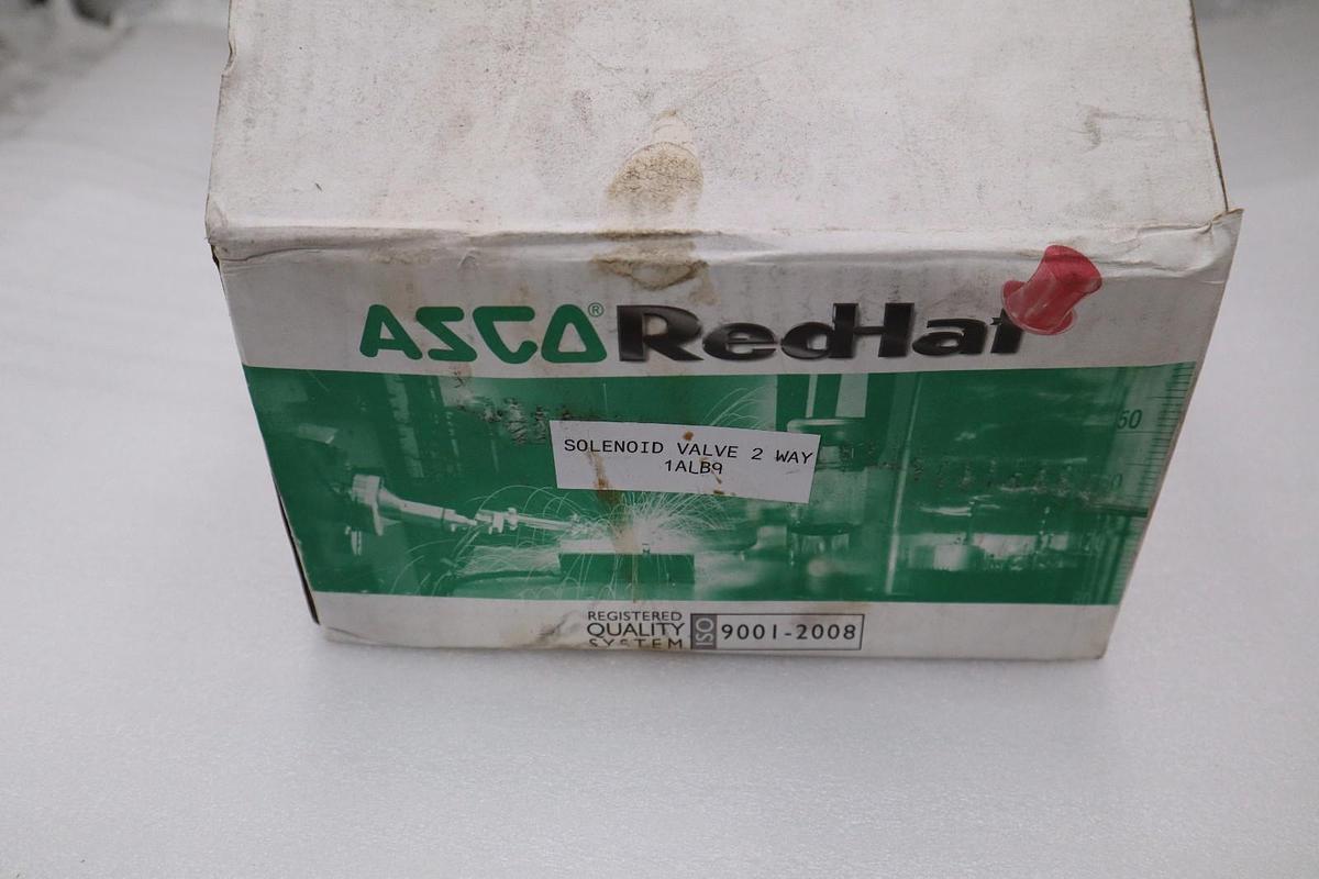 NEW IN BOX ASCO 8210P100/ 1ALB9 100-240V 5-90PSI STOCK H1579
