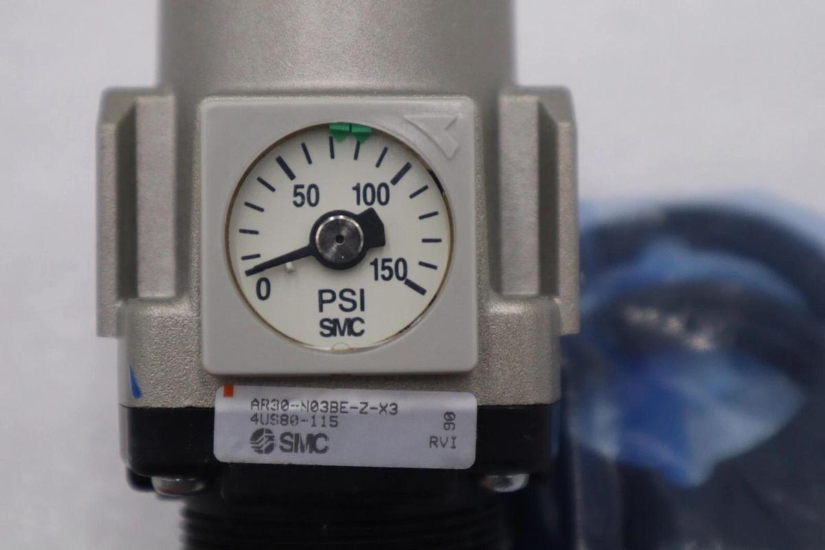 Used NEW SMC AR30-N03BE-Z-X3 Modular Pneumatic Regulator STOCK L-339-C