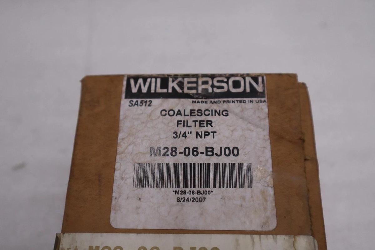 Used Wilkerson M28-06-BJ00 COALESCING FILTER 3/4" NPT - STOCK GF367