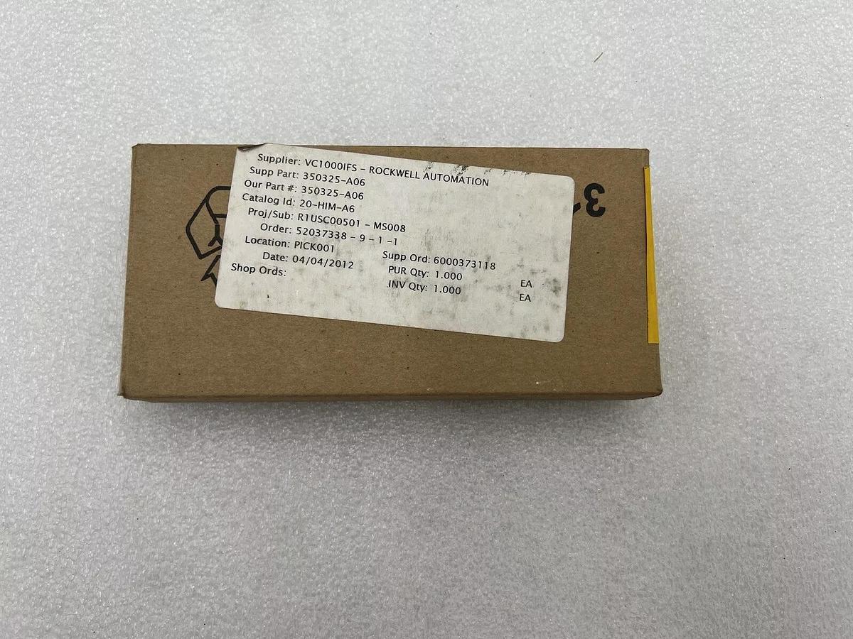 2012 New Allen Bradley 20-HIM-A6 Ser A Powerflex #K-1917