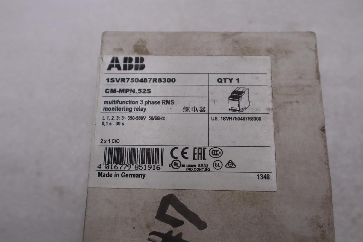 NEW ABB multi-function monitor CM-MPN.52S 1SVR750487R8300 STK K1668A
