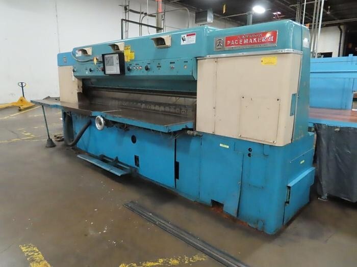 Used 110" LAWSON PACEMAKER II GUILLOTINE PAPER CUTTER
