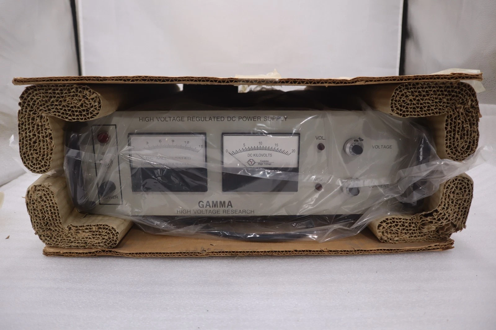 GAMMA HIGH VOLTAGE RESEARCH HV POWER SUPPLY RR20-15P/VOL/VOV NEW STOCK GF-1375