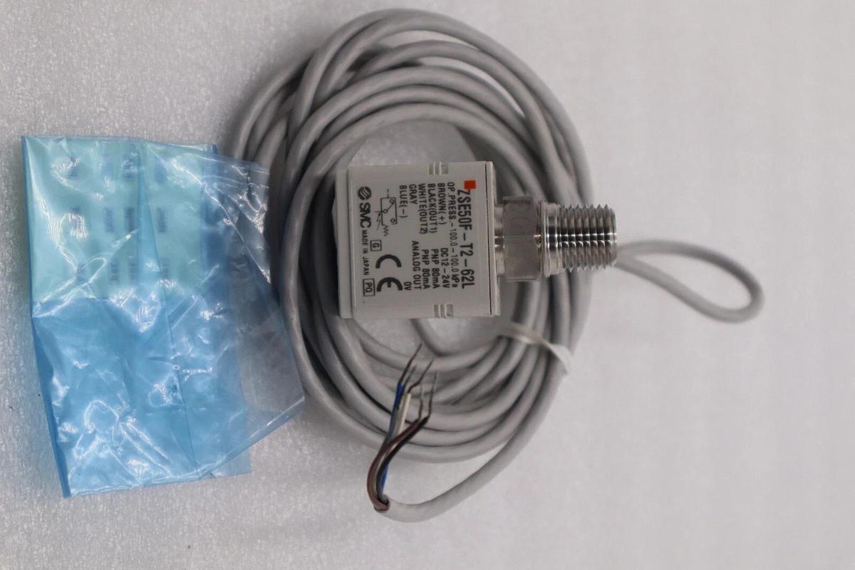 Used NEW OPEN BOX SMC ZSE50F-T2-62L SMC sensor-100~100kpa STOCK L-362-C