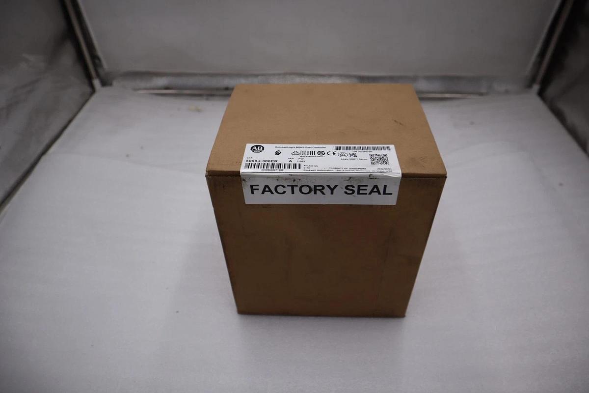 Used Sealed Allen Bradley 5069-L306ER /A CompactLogix 5380 ENet Controller - STK GF28