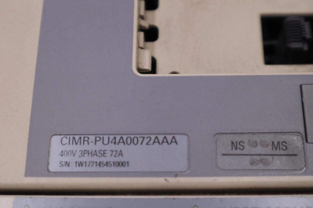 Used YASKAWA CIMR-PU4A0072AAA DRIVE - STOCK 3819CC