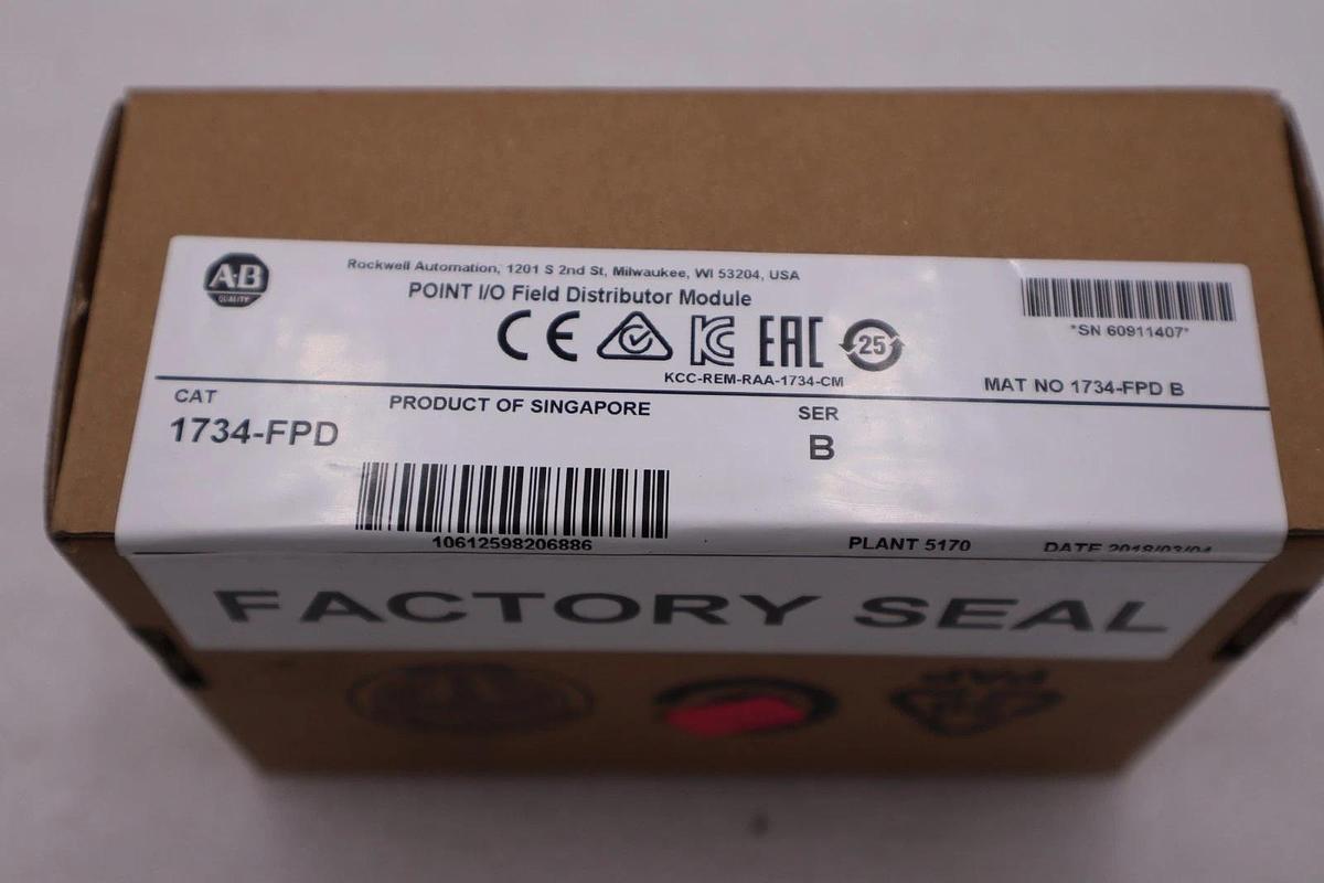 Allen Bradley 1734-FPD NEW SEALED BOX SERIES B STOCK H579A