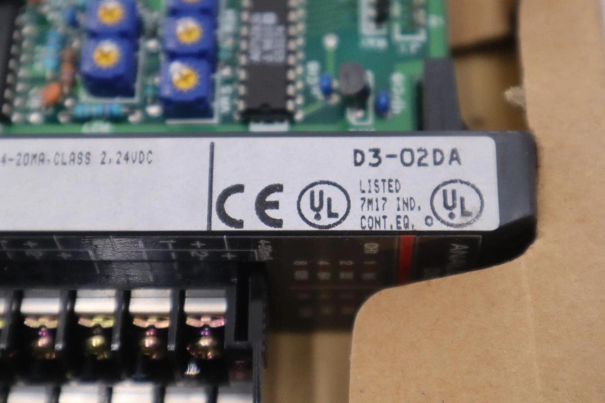 Used Automation Direct D3-02DA Analog Output Module - STOCK GF595A