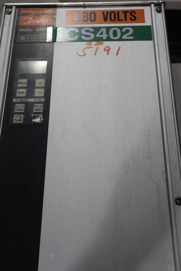 Used Danfoss VLT 3500 Type 3516 Adjustable Frequency Drive 175H7351 15HP STK 801A