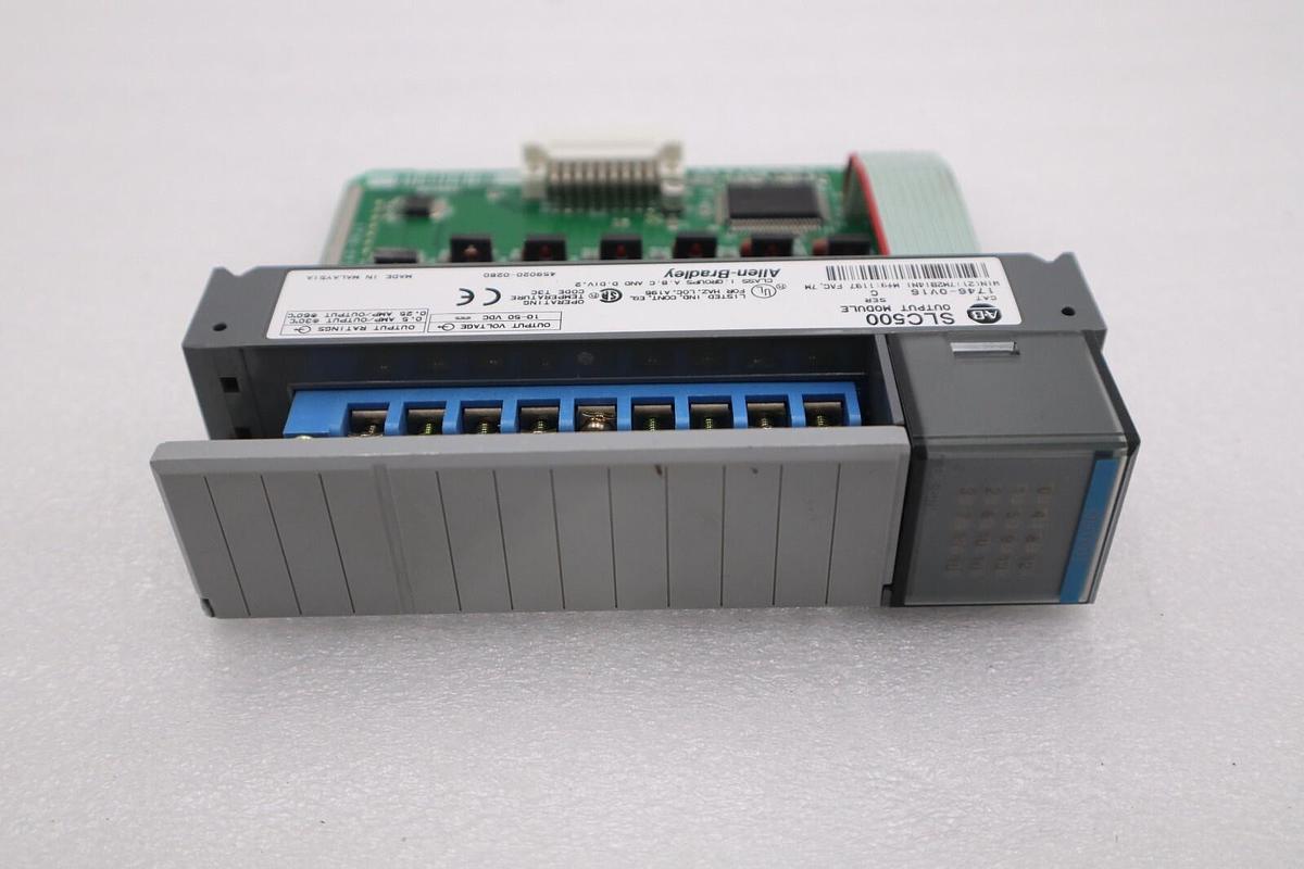 Used Allen Bradley 1746-OV16 /C SLC 500 16-Point Digital Output Module STOCK K-680-C
