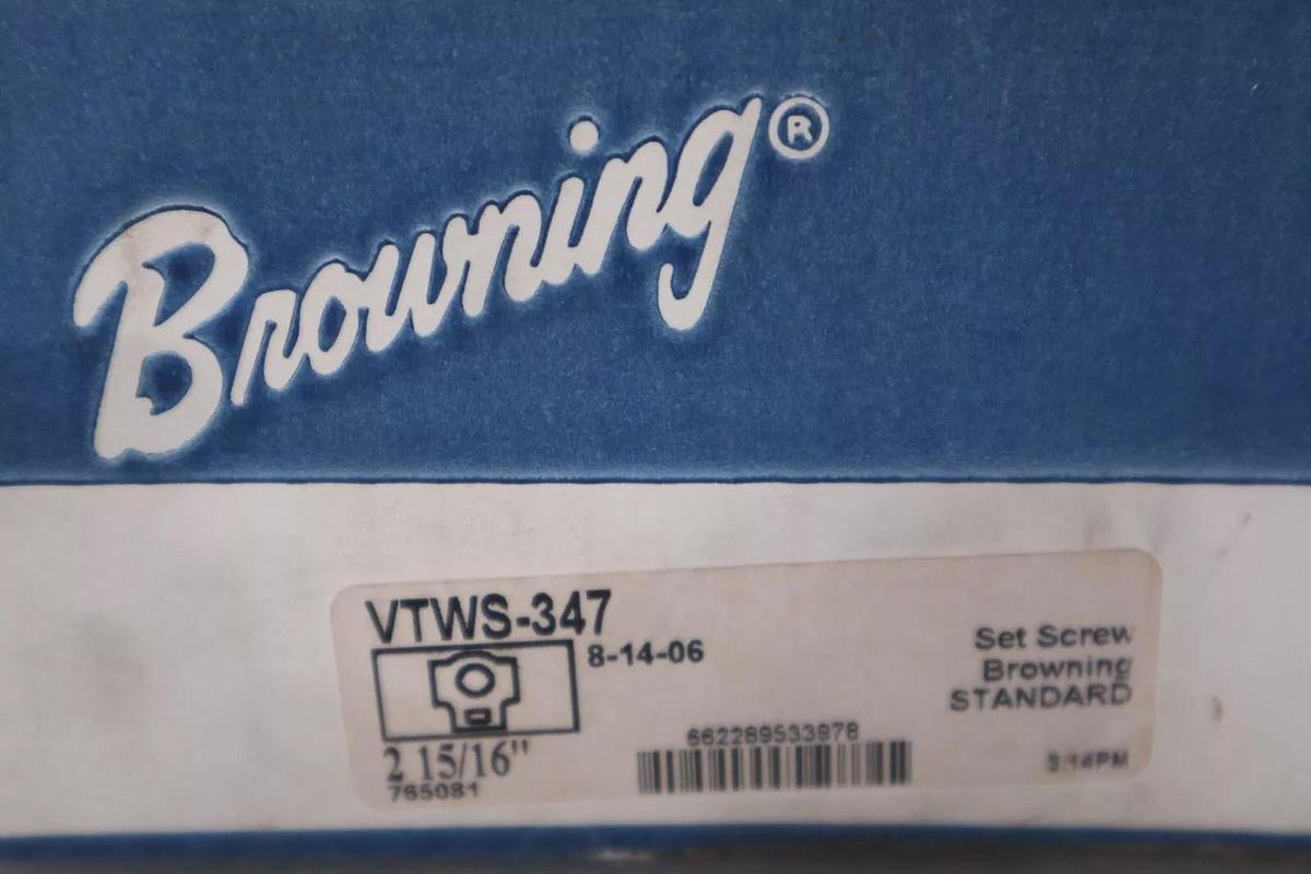 Used NEW VTWS-347/ VTWS347 2 15/16"  Browning New Ball Bearing Take Up STOCK B-2155