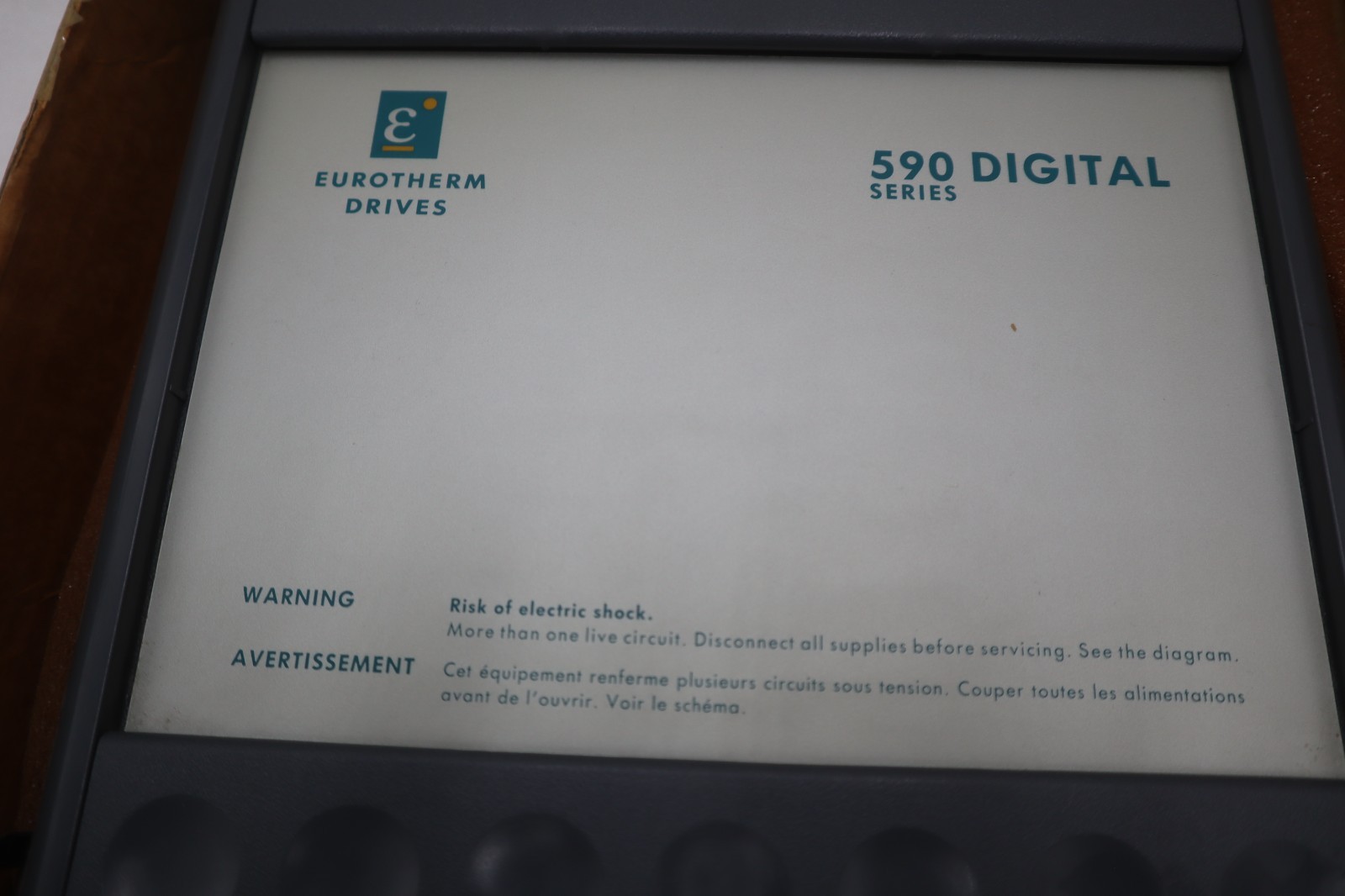 Used NEW OPEN BOX PARKER EUROTHERM 590DC/00/000 590 DIGITAL SERIES DRIVE STK SGF148