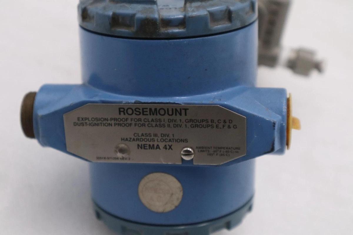 Used Rosemount 3051CG4A22A1A33 Pressure Transmitter STOCK L-93C