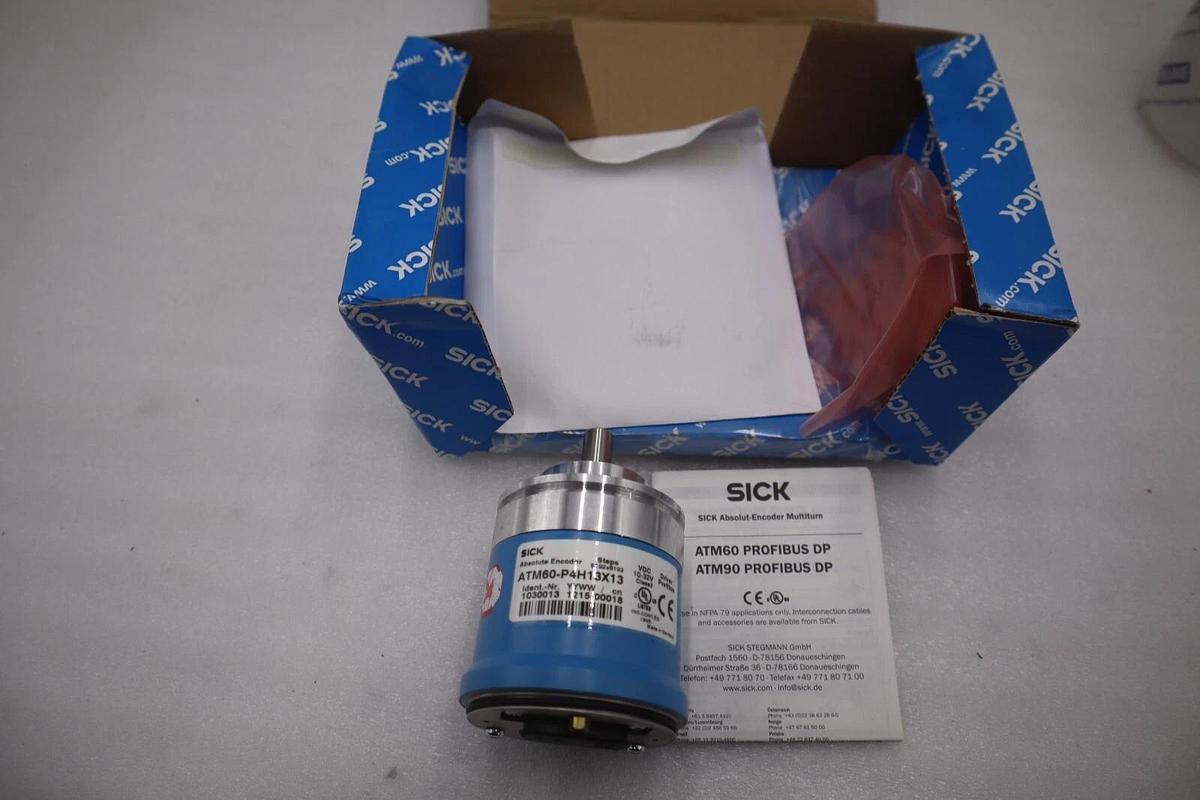 NEW SICK ATM60-P4H13X13 ABSOLUTE ROTARY ENCODER STOCK G390A